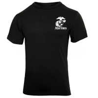 Футболка Rothco Marines ''Pain Is Weakness'' T-Shirt Black