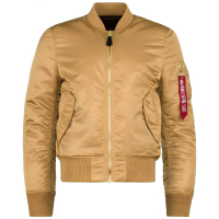 Куртка летная Alpha Industries MA-1 Slim Fit Camel/Brown