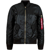 Куртка бомбер женская Alpha Industries L-2B Laced W Black