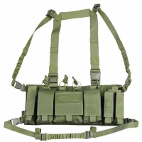 Нагрудник тактический KOMBAT UK Trojan Chest Rig - Оливковый