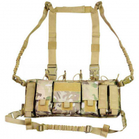 Нагрудник тактический Kombat UK Trojan Chest Rig - BTP