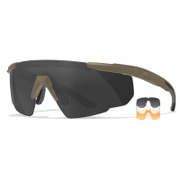 Баллистические очки Wiley-X Saber Advanced 308T - 3LS Tan Frame