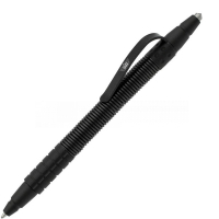 Ручка тактическая UZI Tactical Pen Spring Glassbreaker w/clip #14 Black