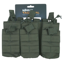 Подсумок под магазины Kombat UK Triple Duo Mag Pouch - Olive