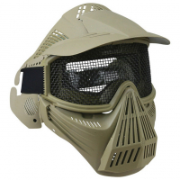 Маска защитная Kombat UK Full Face Mesh Mask - Coyote