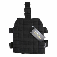 Платформа набедренная Kombat UK Molle Drop Leg Platform - Black