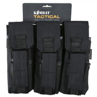 Подсумок Kombat UK Triple AK47/M16 Mag Pouch WITH Pistol Mag - Black