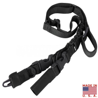 Ремень оружейный Condor Stryke Single Bungee Conversion Sling (2-PT) Black