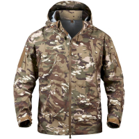 Куртка тактическая водонепроницаемая Texar Hardshell Comodo - Arid MС Camo