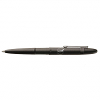 Ручка FISHER Matte Black Bullet Space Pen with Clip - 400BCL-NASAMB