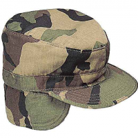 Кепка утепленная Rothco G.I. Combat Woodland