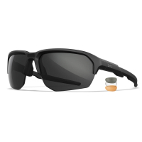 Баллистические очки Wiley-X JAKL Grey/Clear/Rust Lenses and Black Frame CHJKL08