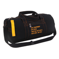 Сумка для снаряжения Rothco Canvas  Equipment Bag - Black