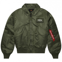 Куртка летная Alpha Industries CWU - 45/P Sage Green