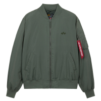 Куртка бомбер Alpha Industries Logo L-2B Hunter Relaxed Flight Jacket Field Серый