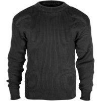 Свитер армейский Rothco Wool Commando Black
