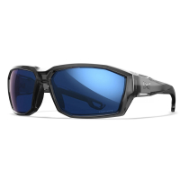 Поляризованные баллистические очки Wiley X ALPINE CAPTIVATE™ Polarized Blue Mirror Lenses and Gloss Crystal Grey Frame ACALP09