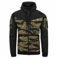 Толстовка тактическая Helikon-Tex Rogue Hoodie Fullzip - Black/Tiger Stripe