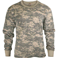 Футболка с рукавом Rothco Long Sleeve Camo T-Shirt ACU Digital
