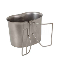 Котелок Rothco GI Style Stainless Steel Canteen Cup
