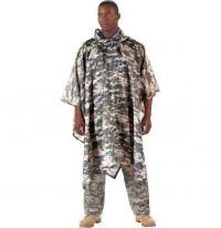 Пончо Rothco G.I. Type Military Rip-Stop ACU Digital