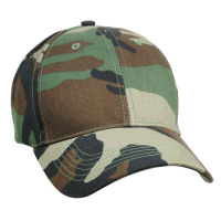 Бейсболка Rothco Military Supreme Low Profile Cap Woodland