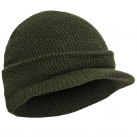 Шапка Rothco Genuine G.I. Watch Cap with Brim Olive Drab