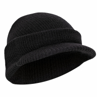 Шапка Rothco Genuine G.I. Watch Cap with Brim Black